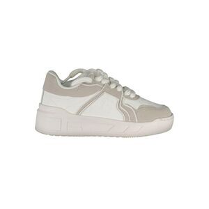 Gaelle Paris Platform LaceUp Sneakers Women White Unknown